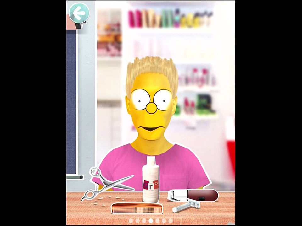 Toca Hair Salon Me App - Mr. Bean & Bart Simpson zu Besuch