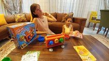 Çılgın Tostçu oynadık, elif mi lera mı kim kazandı ?? Eğlenceli çocuk videosu, toys unboxing