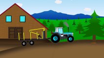 Bajka Dla Dzieci Traktor Przewozi Drewno