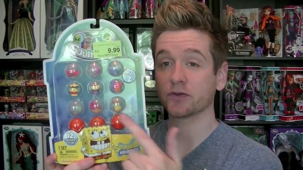 Spongebob Squarepants Squinkies and Mystery Surprise Eggs