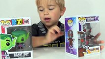 Funko POP - Teen Titans GO Beast Boy and Bobble Head Guardians Star Lord Review