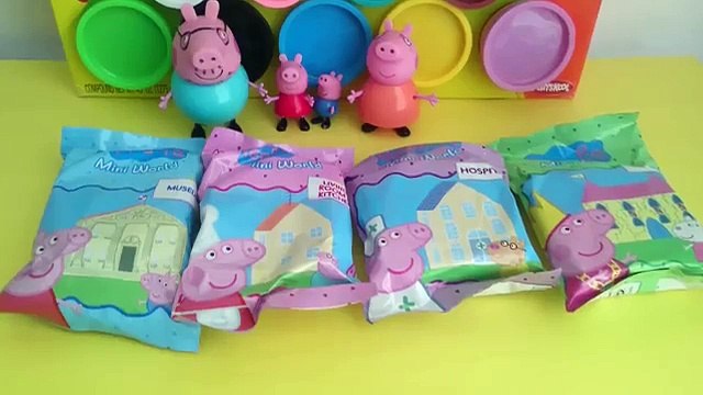 ❀Свинка Пеппа пакетики с игрушками сюрпризом ❀ Peppa Pig Blind Bags Toy Surprise Unboxing