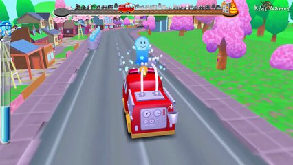 FIRE TRUCK FOR KIDS - Game Cartoon for Children | Gocco Fire Truck - Videos for Kids