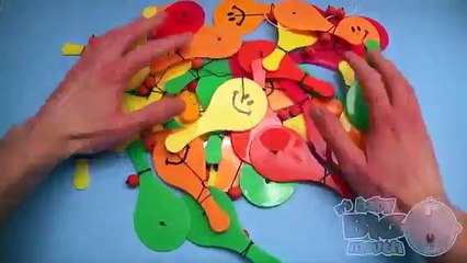 Learn Colours with Smiley Face Paddle and Ball! Fun Learning Contest!