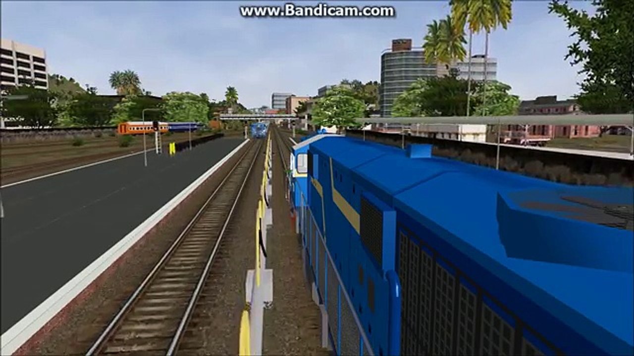 MSTS INDIAN RAILWAYS LHB VS ICF AMAZING PARALLEL RACE