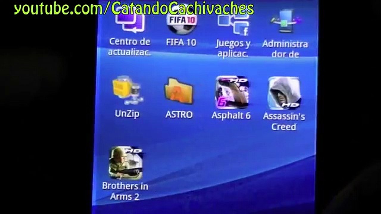 Cómo instalar juegos en XPERIA PLAY (SONY ERICSSON)