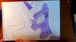 How to draw Pony Princess Luna, Como dibujar pony princess Luna, Как нарисовать пони Принцесса Луна