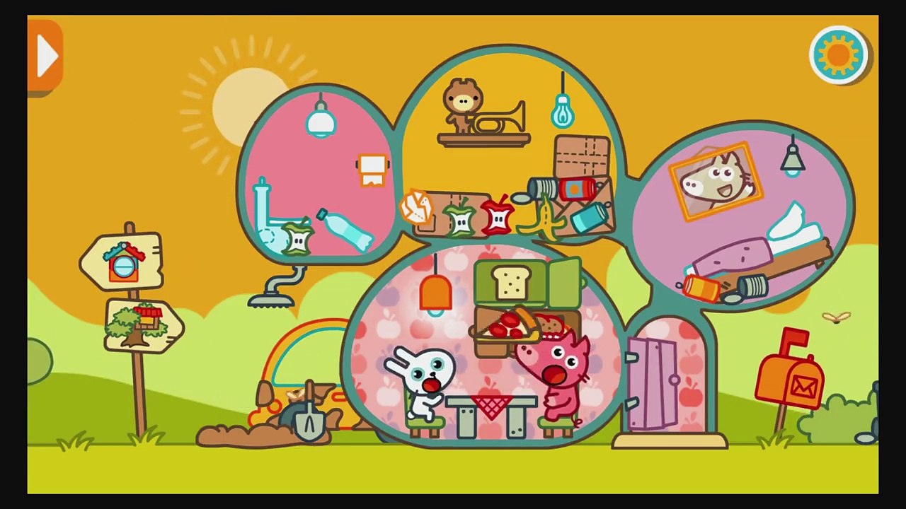 Fun Baby Storytime Animation Kids Games | Kids Bunny Play Fun with Pango Land for Children