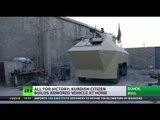 Homemade APC: Kurdish man builds war vehicle at home to fight ISIS