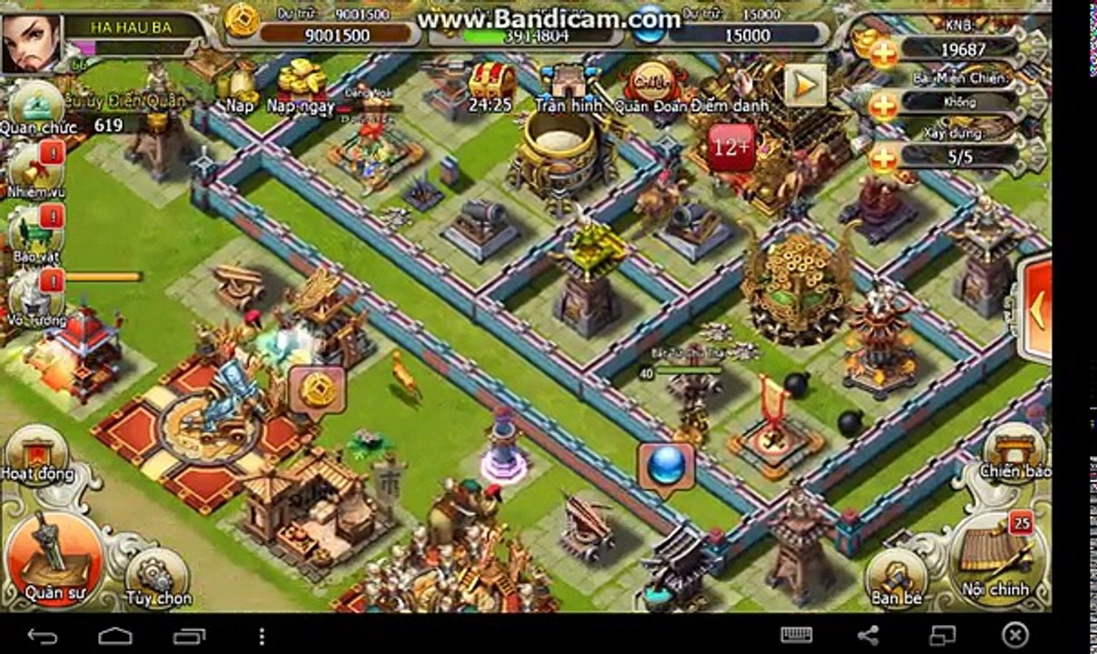 Test tướng game Đại chiến tam quốc Quân đoàn REDBULL 1