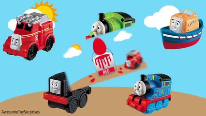 Thomas and Friends Nickelodeon Paw Patrol Mashems with Paint and Eggs Learn Colors Series