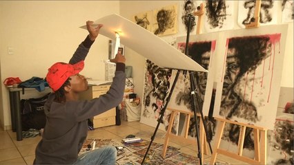 هذا الصباح-فنان بجنوب أفريقيا احترف الرسم بالنار