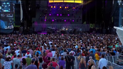 Jonny and Chris performing Viva La Vida at #Concert4Cville #MusicAndUnity