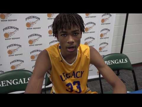 LEGACY CHARTER Nicolas Claxton Interview @ Phenom Hoops Showcase