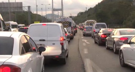 FSM'de Yol Çalışması Çilesi! Anadolu Yakasında Trafik Durma Noktasına Geldi