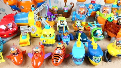 Octonauts All Gups, Octo Lab, Ocotpod Full Collection