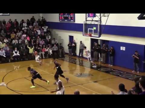 CHRIS LYKES IS THE CRAFTIEST PG IN THE CLASS OF 2017 - SENIOR YEAR HIGHLIGHT