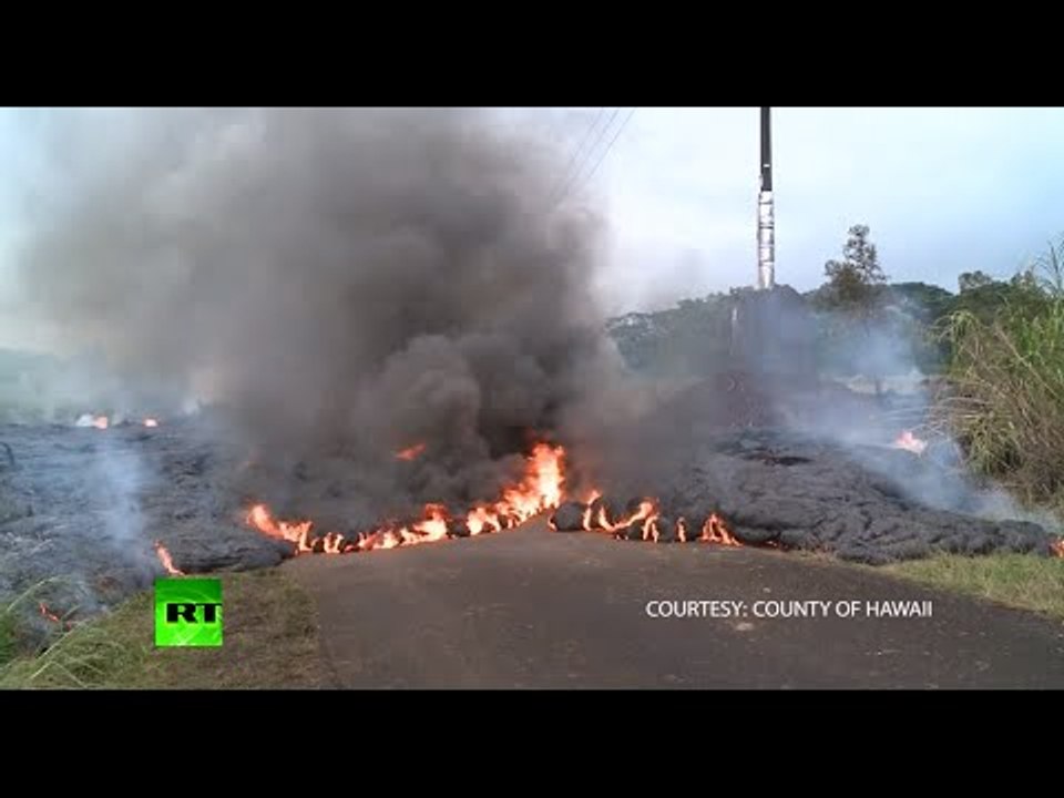 Creeping Lava: Erupting Kilauea volcano triggers evacuation fears in Hawaii
