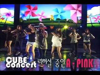Apink slipped on the stage for United Cube Concert
