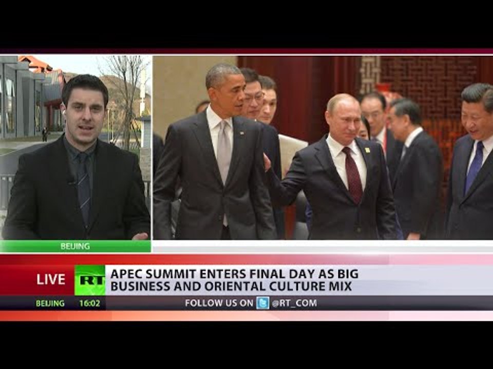 Putin, Obama talk on APEC summit sidelines in Beijing