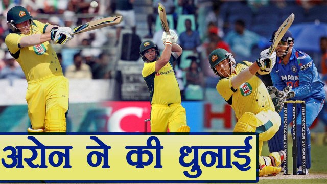 India vs Australia 3rd ODI: Kuldeep Yadav gets Aaron Finch at 124 | वनइंडिया हिंदी
