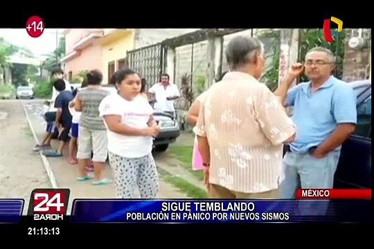 México sigue temblando: población entró en pánico por nuevos sismos