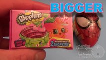 Surprise Eggs Learn Sizes from Smallest to Biggest! Opening Eggs with Toys, Candy and Fun! Part 24