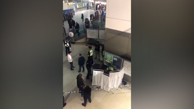 Police cordon off area after alleged acid attack in London