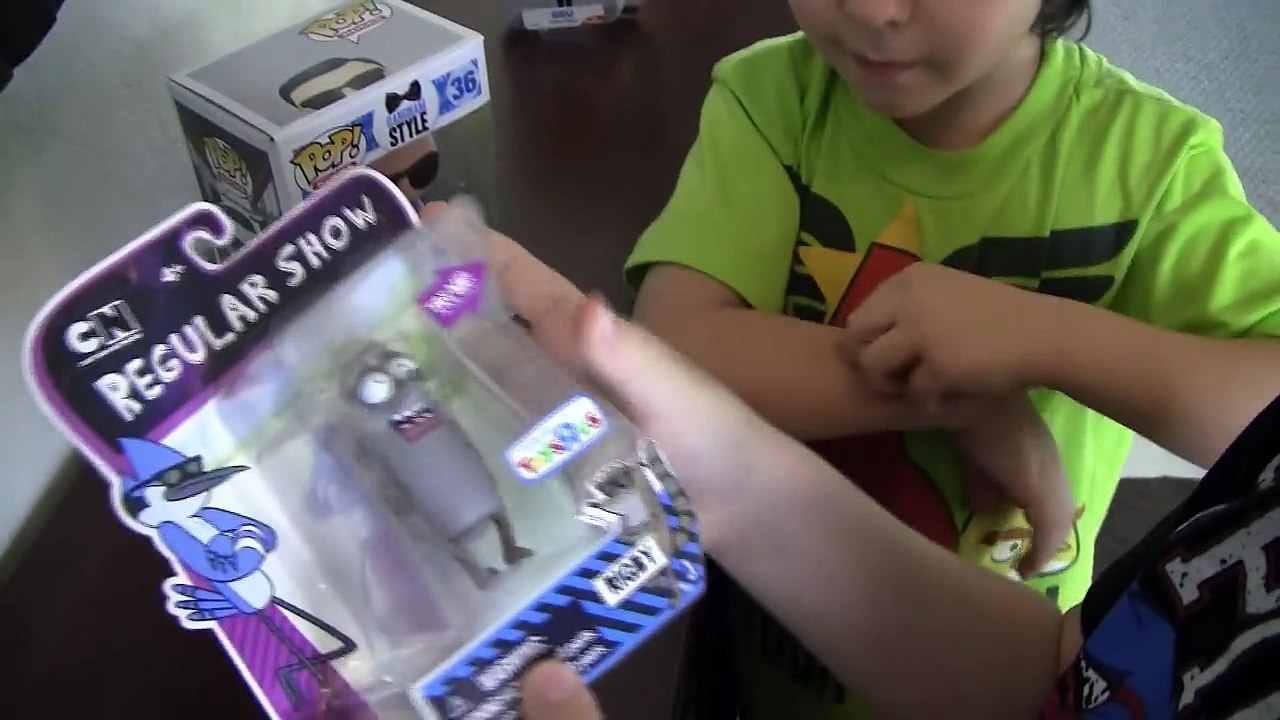 Psy, Rigby and Gru Figures! Cool!!!