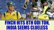India vs Australia 3rd ODI: Aron Finch hits 8th ton, Virat Kohli & Co seems clueless |Oneindia News