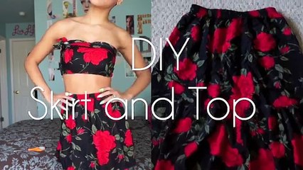 Bricolage de se gratter jupe No-sew maxi