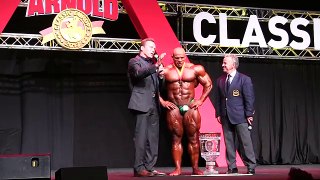 Big Ramy after winning @ Arnold Europe Pro 2017