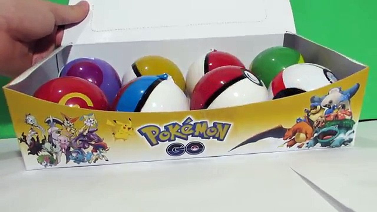 8 Pokebolas Pokemon Go - Pokeball Pokemon - Pokebola Surpresa - Pokebola Sorpresa - Surprise