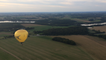 Le pays de Ploërmel vu du ciel en montgolfière