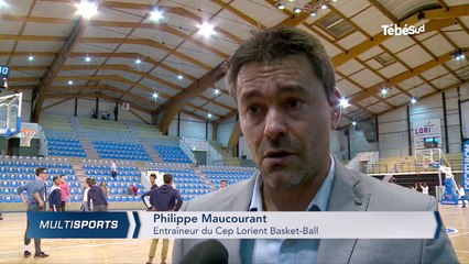 Basket-NM1. CEP Lorient - Tarbes (82-69) : la réaction de P.Maucourant