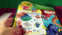FINDING DORY Coloring Crayola Color Wonder Stamper Disney Pixar Art Book Fun Kids Toy Video