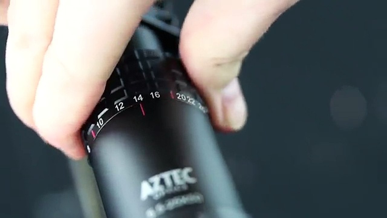 Aztec Emerald 5.5-25x50 Scope