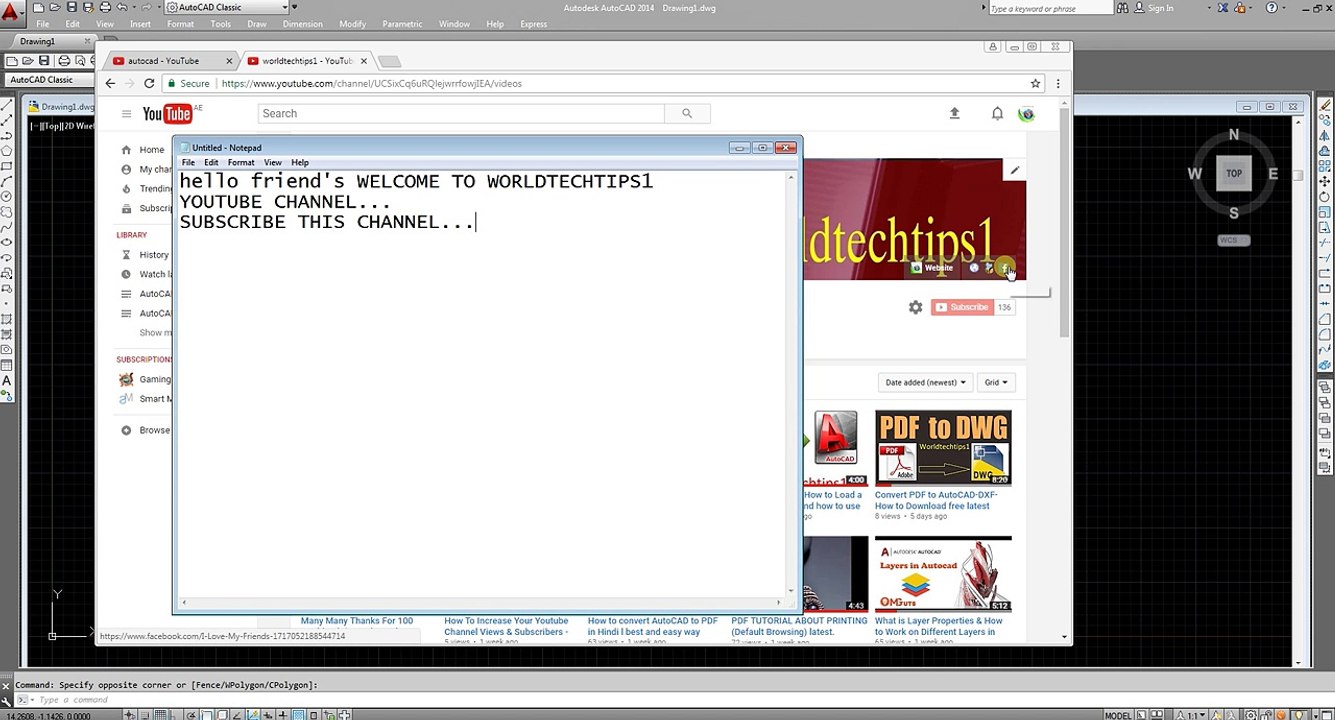 Autocad How To See All Commands And Save Into PDF latest Video.