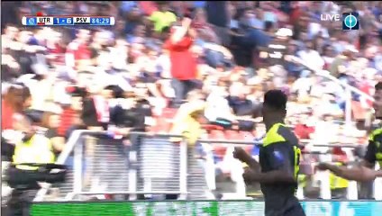 Jurgen Locadia 4th GOAL - Utrecht 1-6 PSV   24.09.2017