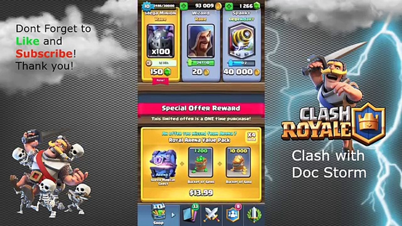 CLASH Royale: *GAMEPLAY LEAKED NEW CARDS *Graveyard, Ice Golem, Inferno  Dragon! See them in ACTION! – Видео Dailymotion
