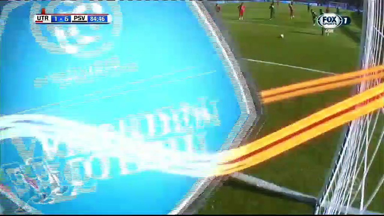 1-6 Jürgen Locadia Penalty Goal Holland  Eredivisie - 24.09.2017 FC Utrecht 1-6 PSV Eindhoven