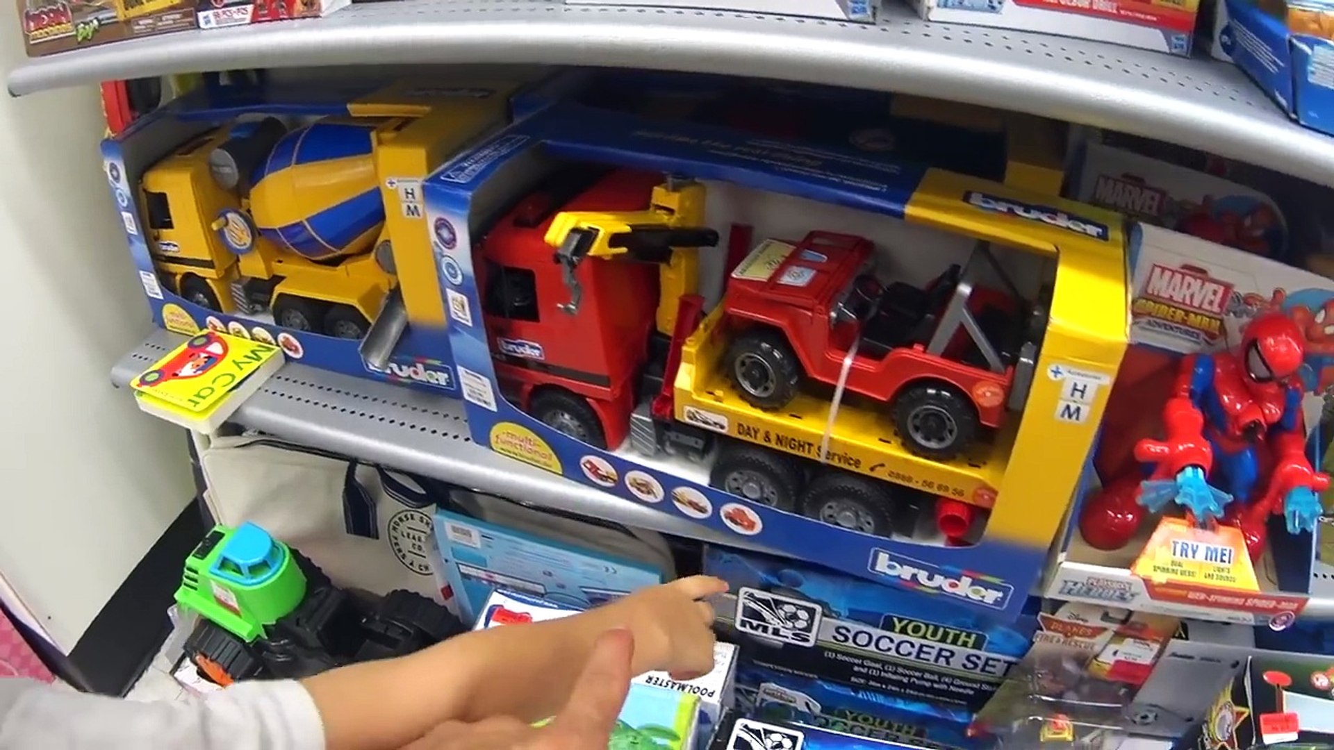 bruder trucks at marshalls