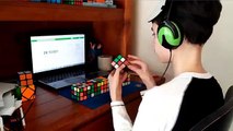 5 Rubiks Cubes Solved BLINDFOLDED! | PB