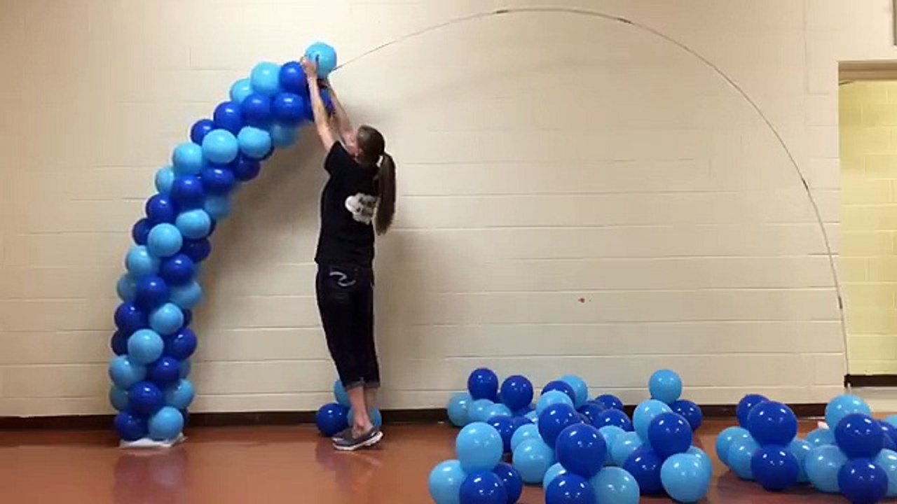 Spiral Balloon Arch Tutorial Without Helium - Vídeo Dailymotion