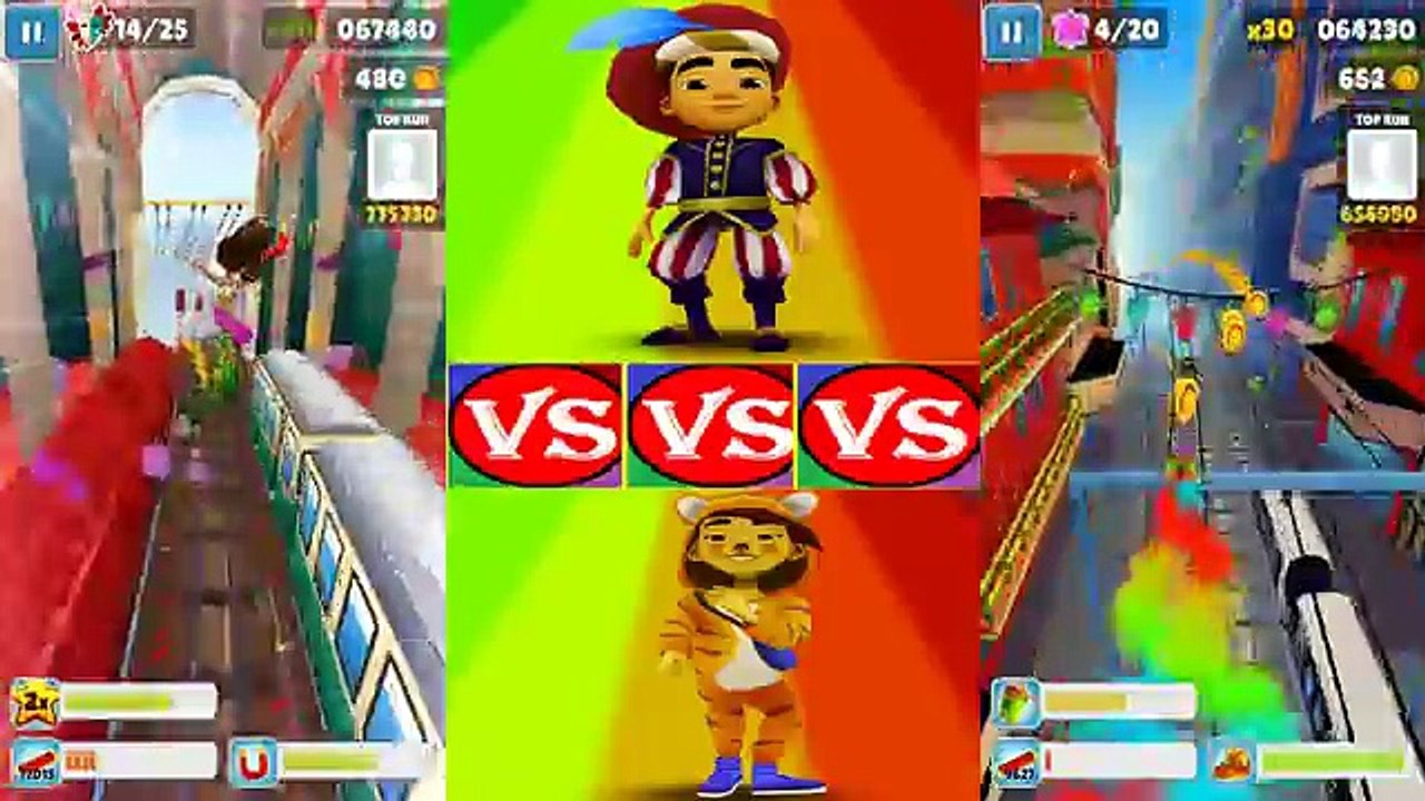Subway Surfers: VENICE 2016 vs SINGAPORE! HD