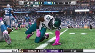 Madden 17 Career Mode Gameplay - How To Bait the QB & Get Interceptions!