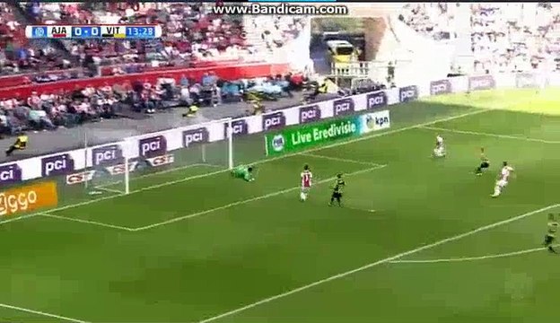 Milot Rashica Powerful Voley Shoot HD - Ajax 0-0 Vitesse 24.09.2017