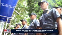 Mahigit 800 pulis mula sa Malabon at Valenzuela itinalaga sa Caloocan City