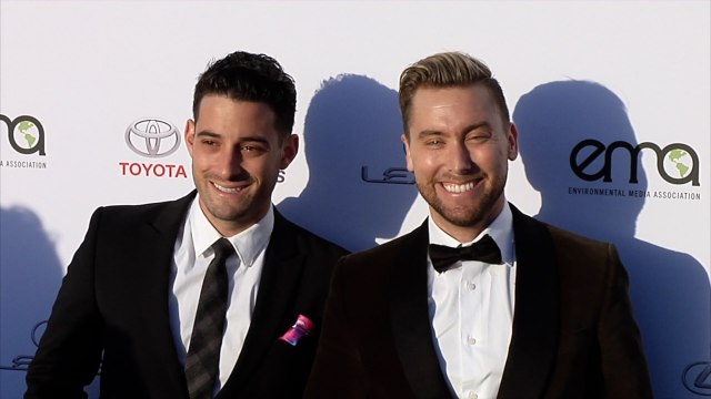 Lance Bass and Michael Turchin EMA’s 27th Annual Awards Gala Green Carpet