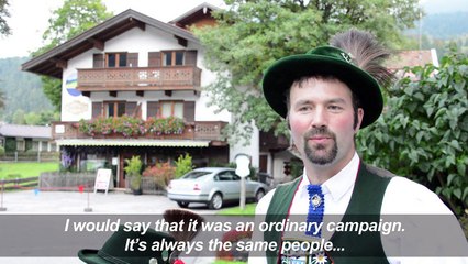 Bavarians head to polls in lederhosen in German election